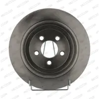 FERODO Bromsskivor DDF1760 bak, full, 2 Stycke