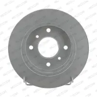 FERODO Bromsskivor DDF267C bak, full, 2 Stycke