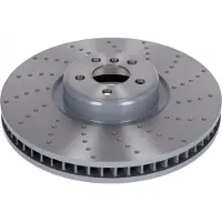 FEBI BILSTEIN Bromsskiva 179593 fram, ventilerad, slits, höggradigt förkolnad, 1 Stycke