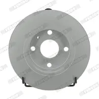 FERODO Bromsskivor DDF1283C bak, full, 2 Stycke