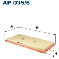 FILTRON Luftfilter AP035/6
