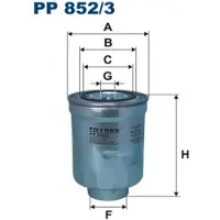 FILTRON Bränslefilter PP852/3