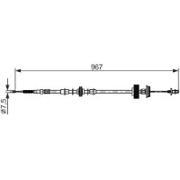 Bosch Handbromsvajer 1 987 482 794