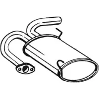 Bosal Ljuddämpare 145-191