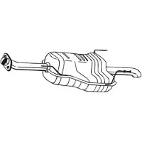 Bosal Ljuddämpare 185-149