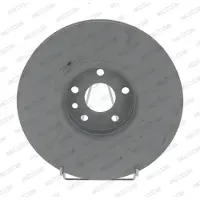 FERODO Bromsskiva DDF1801C-1 fram, ventilerad, 1 Stycke
