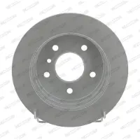 FERODO Bromsskivor DDF1362C bak, full, 2 Stycke