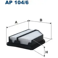 FILTRON Luftfilter AP104/6
