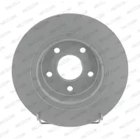 FERODO Bromsskivor DDF1497C bak, full, 2 Stycke