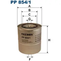 FILTRON Bränslefilter PP854/1