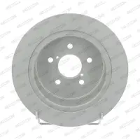 FERODO Bromsskivor DDF1903C bak, full, 2 Stycke