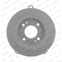 FERODO Bromsskivor DDF1793C bak, full, 2 Stycke