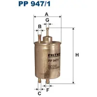 FILTRON Bränslefilter PP947/1