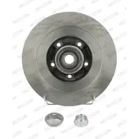 FERODO Bromsskiva DDF1725-1 bak, full, 1 Stycke