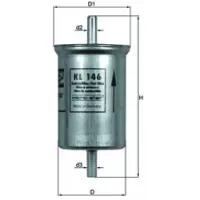 Knecht Bränslefilter KL 146