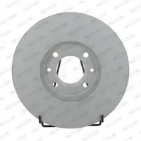 FERODO Bromsskivor DDF2511C bak, full, 2 Stycke