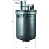 MAHLE ORIGINAL Bränslefilter KL 173