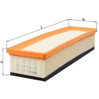 Knecht Luftfilter LX 1287