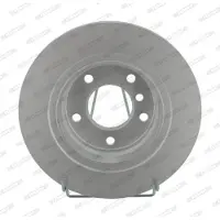FERODO Bromsskivor DDF1073C bak, ventilerad, 2 Stycke