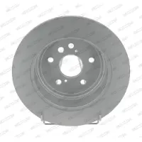 FERODO Bromsskivor DDF1486C bak, full, 2 Stycke