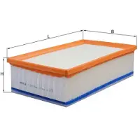 MAHLE ORIGINAL Luftfilter LX 2996