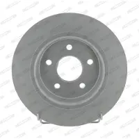 FERODO Bromsskivor DDF1227C bak, full, 2 Stycke