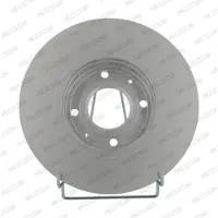 FERODO Bromsskivor DDF1068C fram, ventilerad, 2 Stycke
