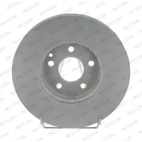 FERODO Bromsskiva DDF1638C-1 fram, ventilerad, 1 Stycke