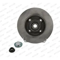 FERODO Bromsskiva DDF1561-1 bak, full, 1 Stycke