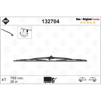 SWF Torkarblad Truck 132704, 700mm, Front, 1 Stycke