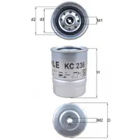 Knecht Bränslefilter KC 236