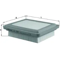 MAHLE ORIGINAL Luftfilter LX 1061