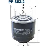 FILTRON Bränslefilter PP852/2