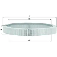 Knecht Luftfilter LX 61