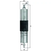 MAGNETI MARELLI Bränslefilter KL 104/1