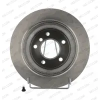 FERODO Bromsskivor DDF835 bak, full, 2 Stycke