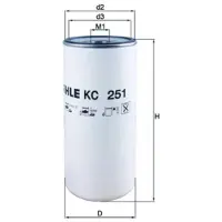 MAHLE ORIGINAL Bränslefilter KC 251