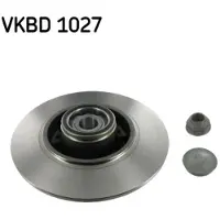 Skf Bromsskiva VKBD 1027 bak, full, 1 Stycke