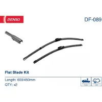 Denso Torkarblad DF-089, 600/450mm, Front, 2 Stycke