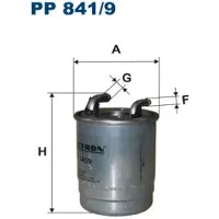 FILTRON Bränslefilter PP 841/9