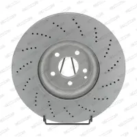 FERODO Bromsskiva DDF2610C-1 fram, ventilerad, 1 Stycke