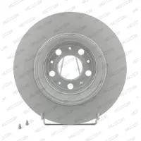 FERODO Bromsskivor DDF1551C bak, ventilerad, 2 Stycke
