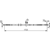 Bosch Handbromsvajer 1 987 482 268