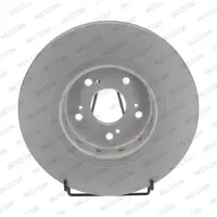 FERODO Bromsskivor DDF2657C fram, ventilerad, 2 Stycke
