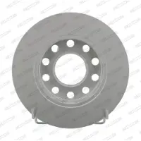 FERODO Bromsskivor DDF1709C bak, full, 2 Stycke