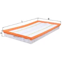 MAHLE ORIGINAL Luftfilter LX 2037