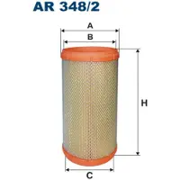 FILTRON Luftfilter AR348/2