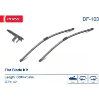 Denso Torkarblad DF DF-103, 600/475mm, Front, 2 Stycke