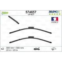 Valeo Torkarblad Silencio Xtrm VF457, 580mm, Front, 2 Stycke