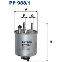 FILTRON Bränslefilter PP988/1